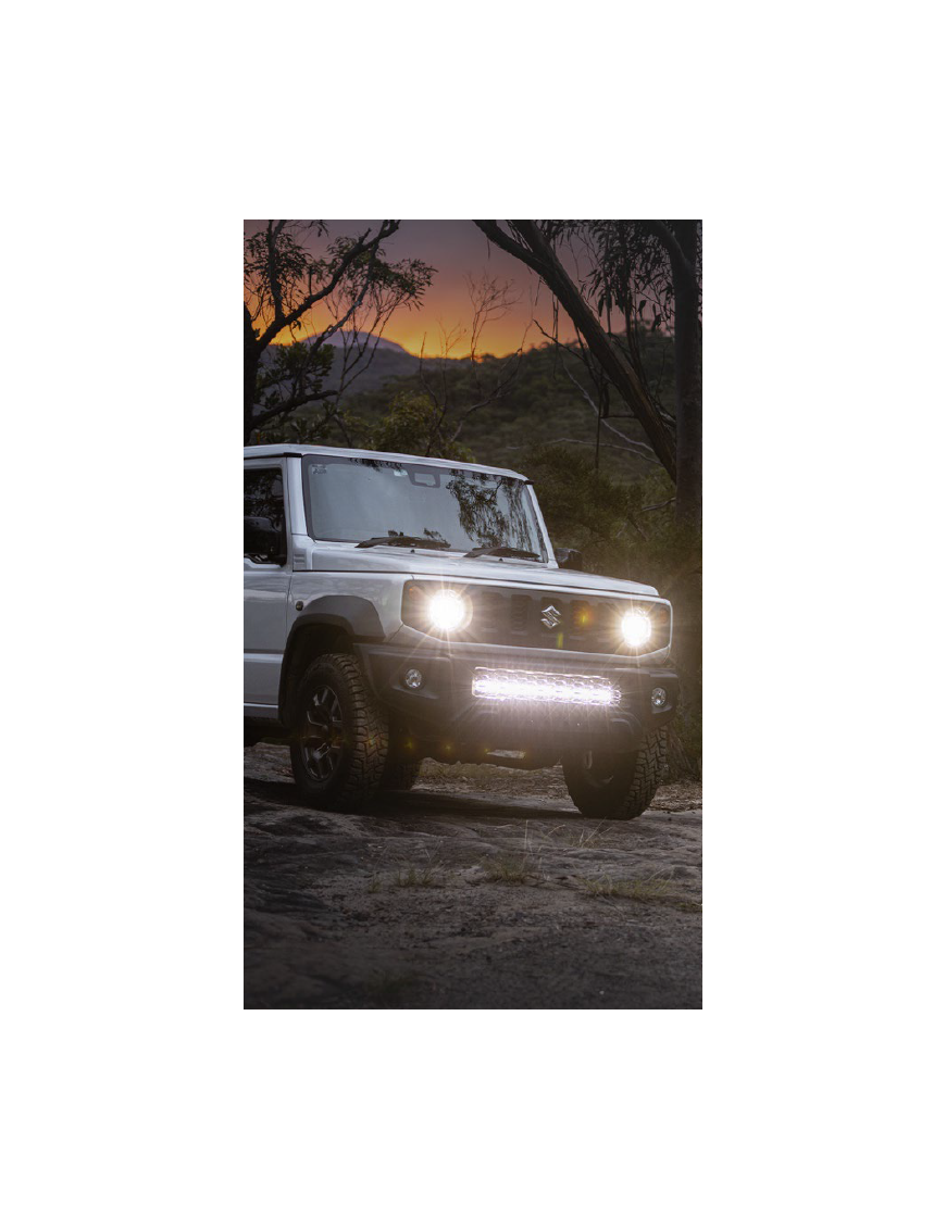 Listwa ARB Night Hawk 28 cali za atrapą - Suzuki Jimny